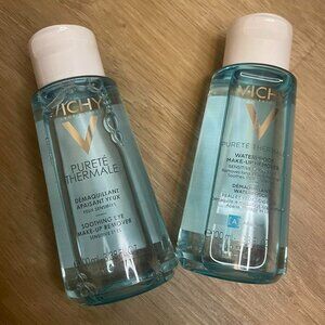 Set 2 Vichy - Makeup Remover-Waterproof Eye, Sensitive Eye